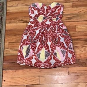 Strapless Mini Dress